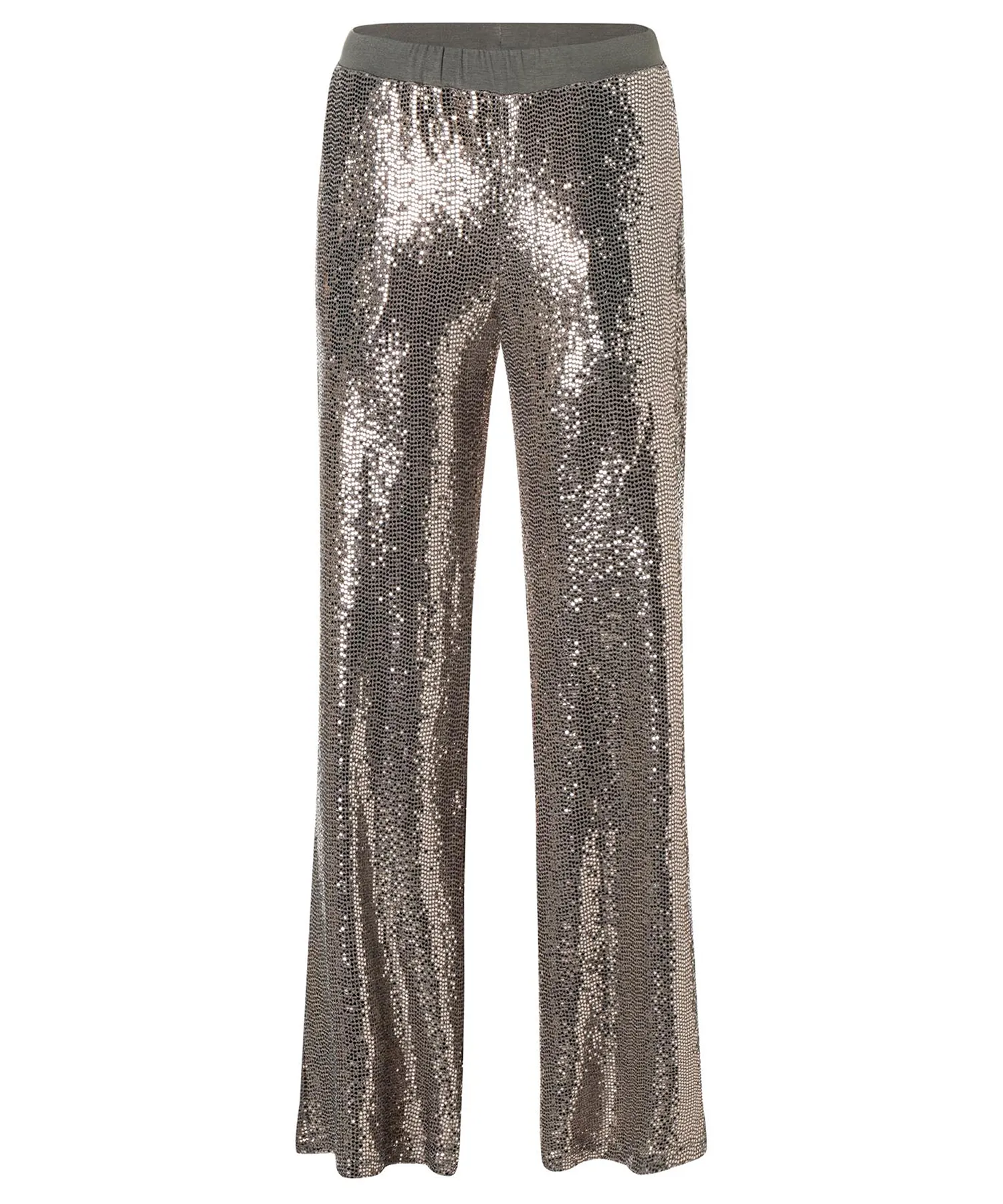 Ana Alcazar Hose mit weitem Bein glitzernd
