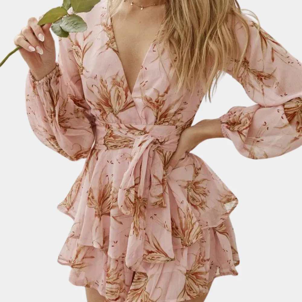 Annabell - Minikleid - Elegant - Hellrosa / Vielseitiges Design - Idea