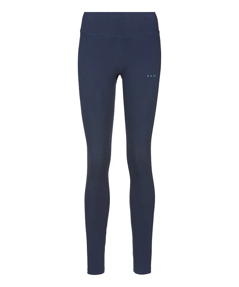 Basic Leggings Namaste Bio Baumwolle - blau
