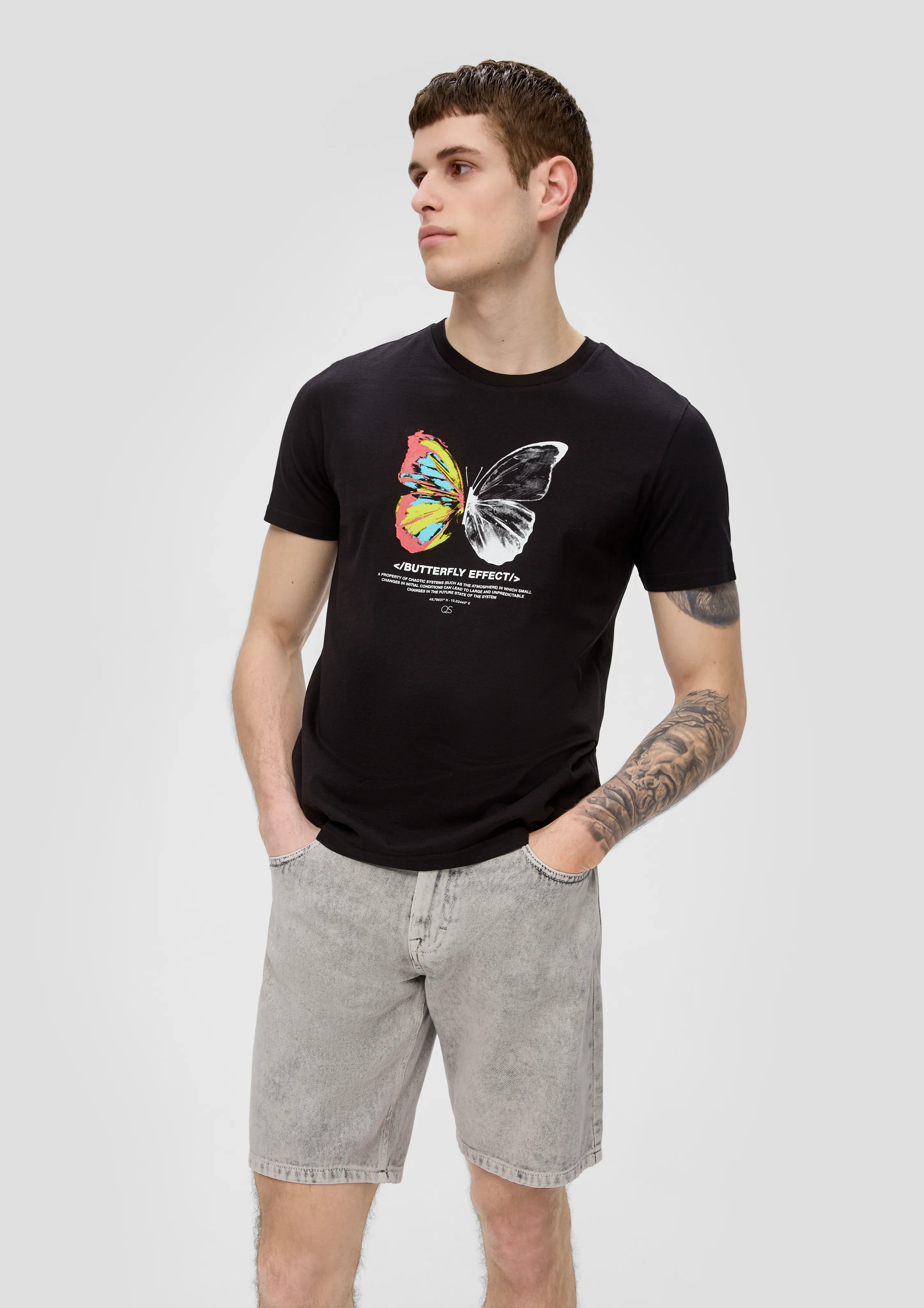 Bermuda Jeans John / Regular Fit / Mid Rise / Straight Leg