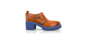 Blockabsatz Derby Schuhe 29910