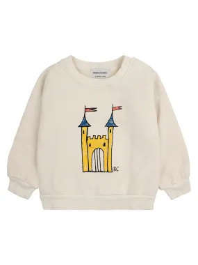 Bobo Choses Sweatshirt Faraway Castle Ivory