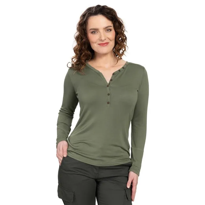 Damen T-Shirt BUSHMAN JASMINE grün XL