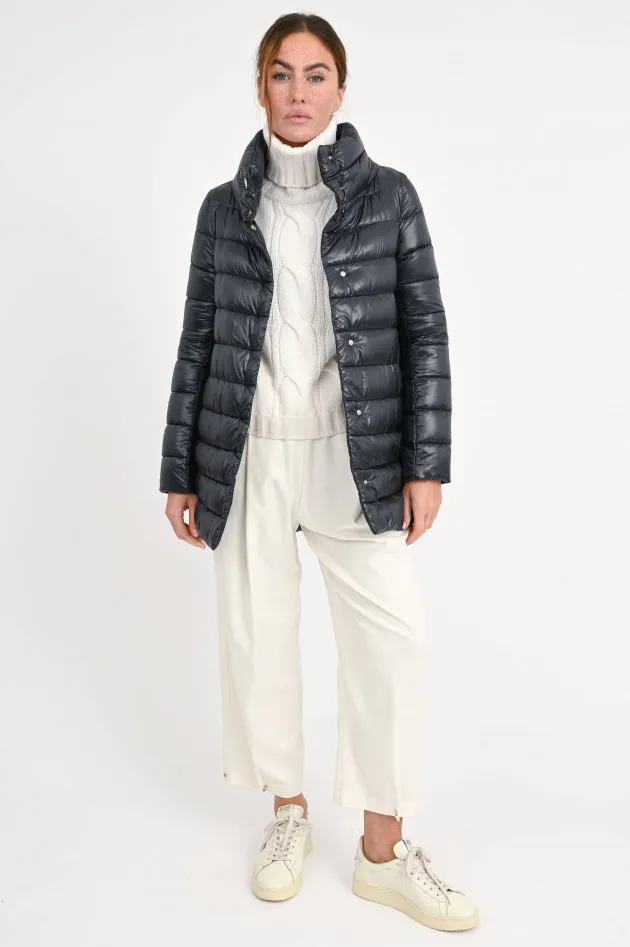 Daunenmantel AMELIA in Navy