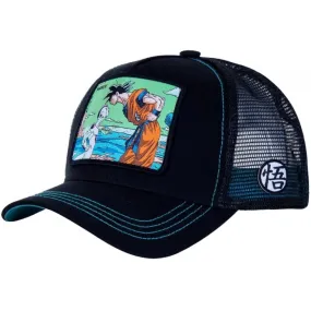 Dragon Ball Z Trucker Cap - Capslab Kappe mit Goku vs. Frieza Namek Patch Logo