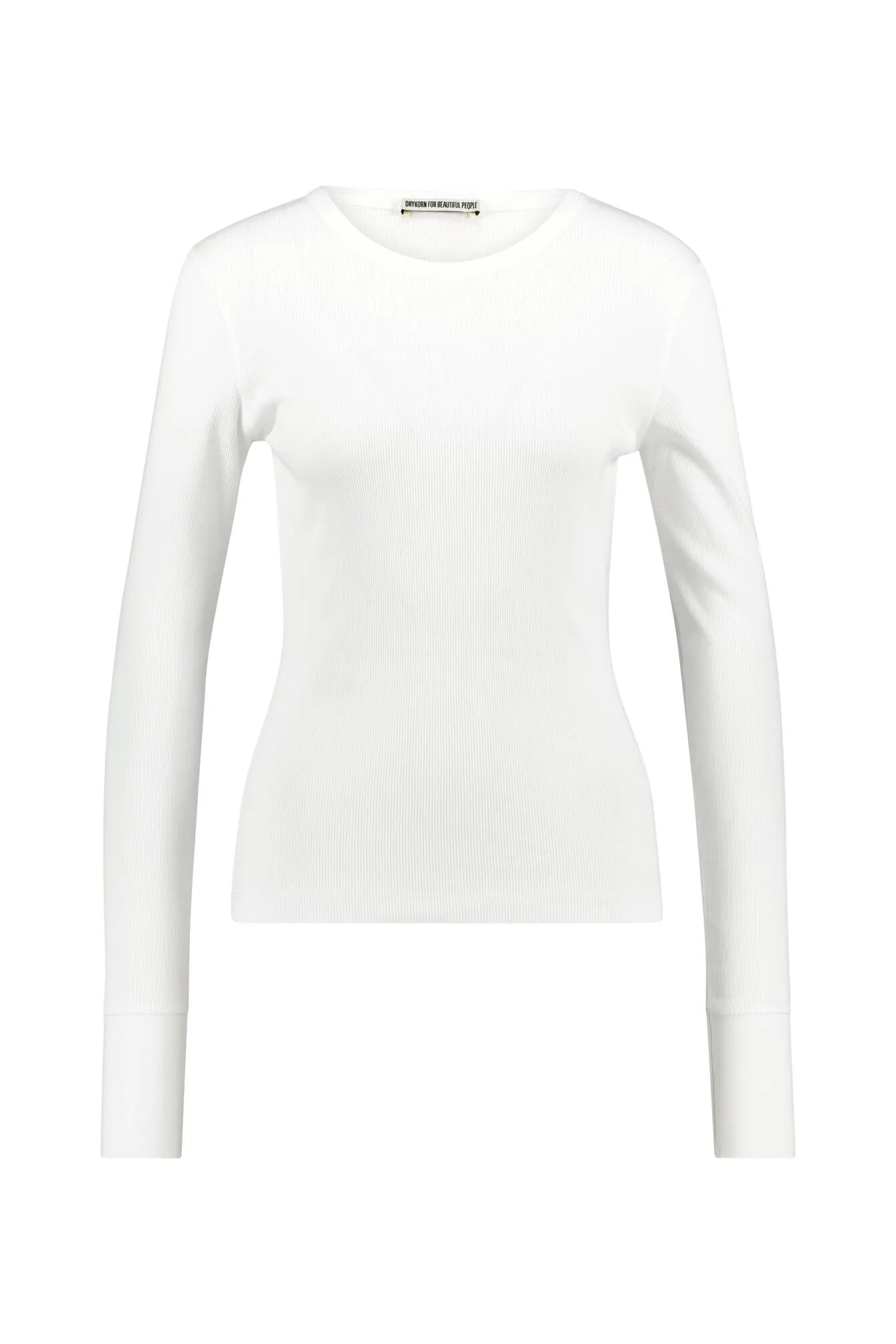 Geripptes Langarmshirt
