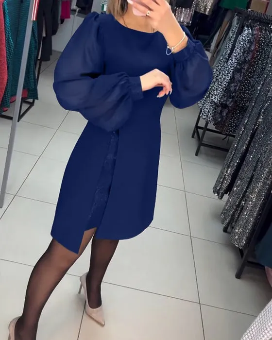 Heidi-Mode | Minikleid Elegant Höchleistigsstoff