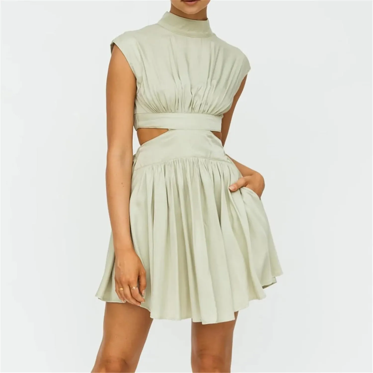 Heidi-Mode | Strukturiertes Minikleid Valia
