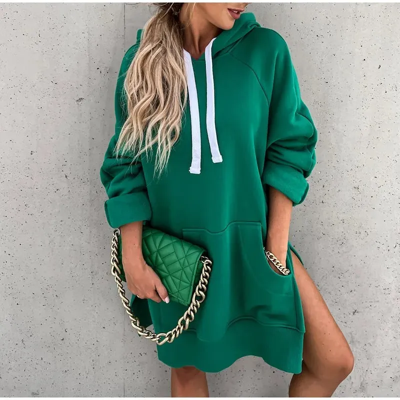Heidi-Mode | Sweatshirt Mit Kapuze In Übergröße Für Frauen