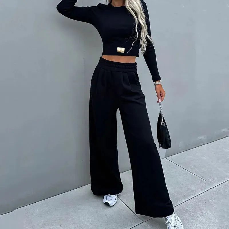 Heidi-Mode | Trendige Hohe Taille Weite Hose
