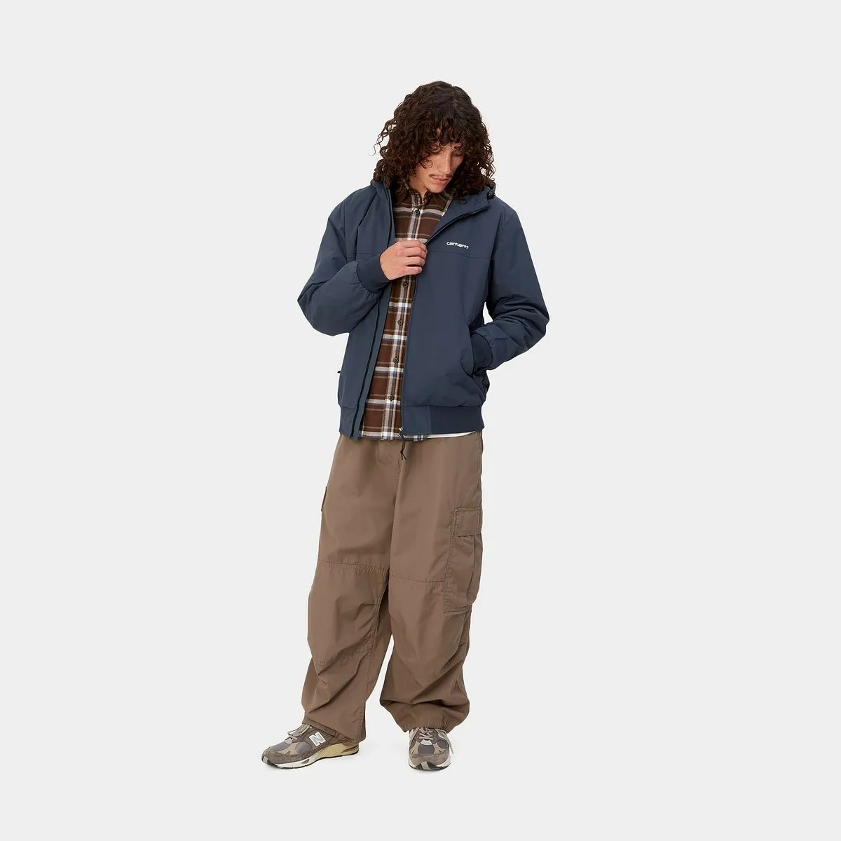 Jacke Carhartt WIP Hooded Sail Jacket I028436_981_XX