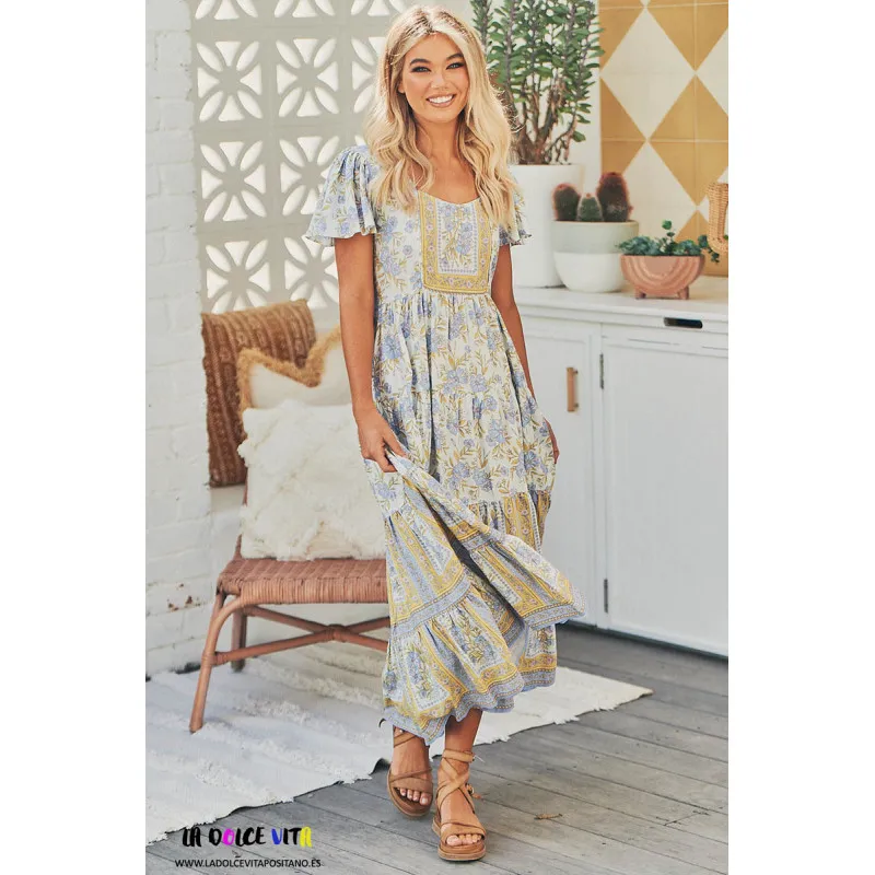 KLEID PERIWINKLE JAASE