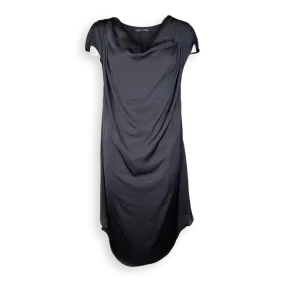 Kleid Wasserfall schwarz