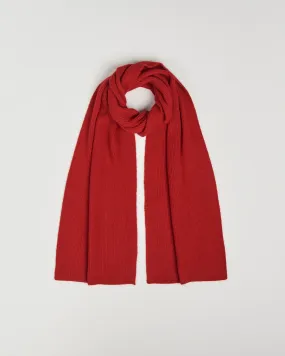 Lambswool/Caregora Scarf Framboise
