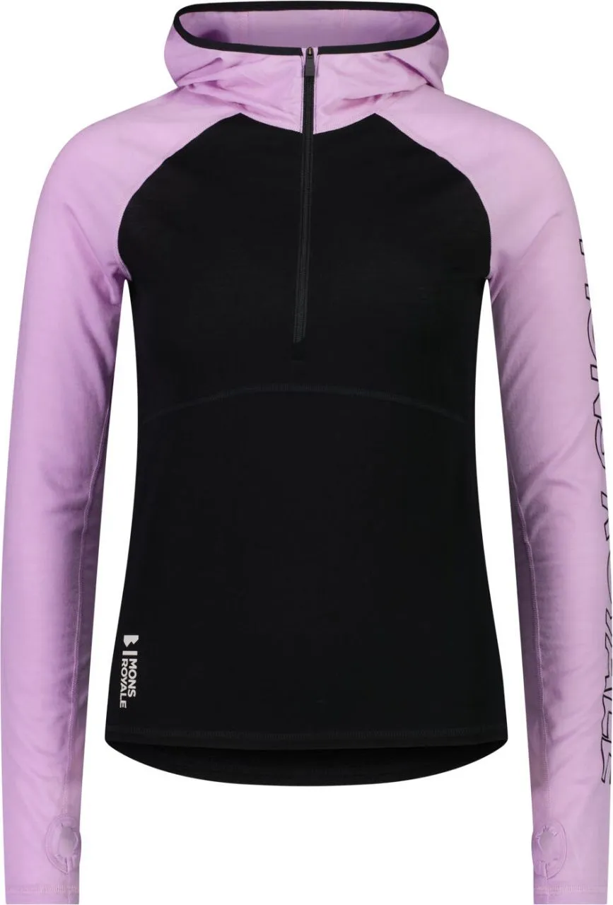 Mons Royale Womens Bella Merino Long Sleeve Hoody -