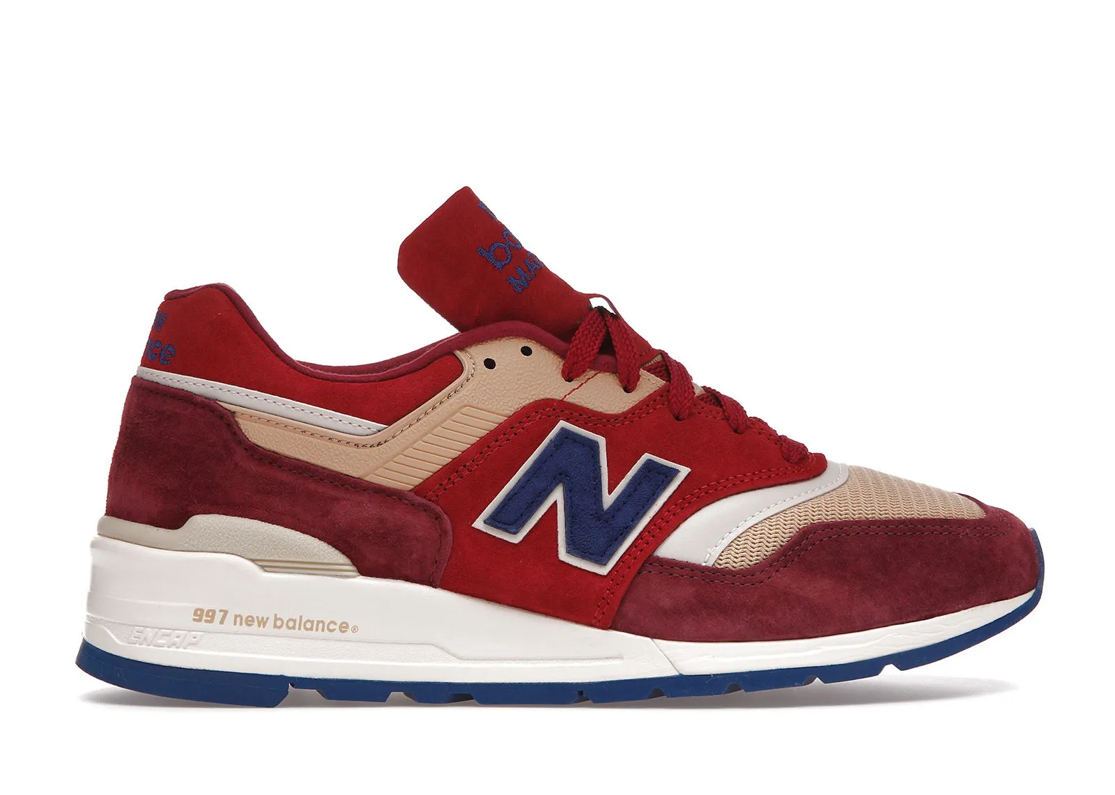 New Balance END. x 997 Made in USA Persian Rug "Rumba Red" M997END