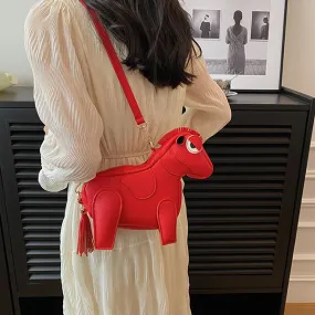 Niedliche Pony Bag Umhängetasche