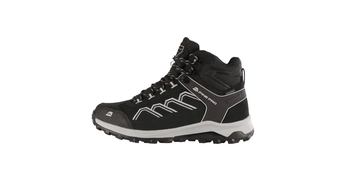 Outdoor-Stiefelette mit PTX-Membran ALPINE PRO WUTEVE schwarz schwarz 45