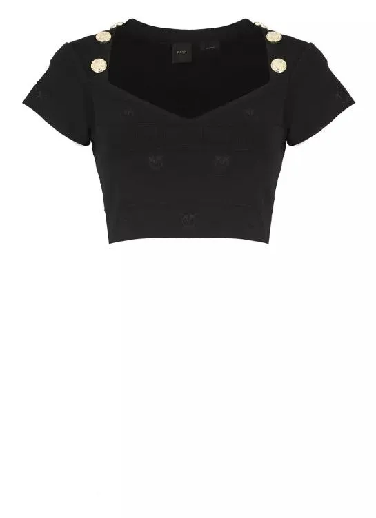   Pinko  Hoodia Sweater Black