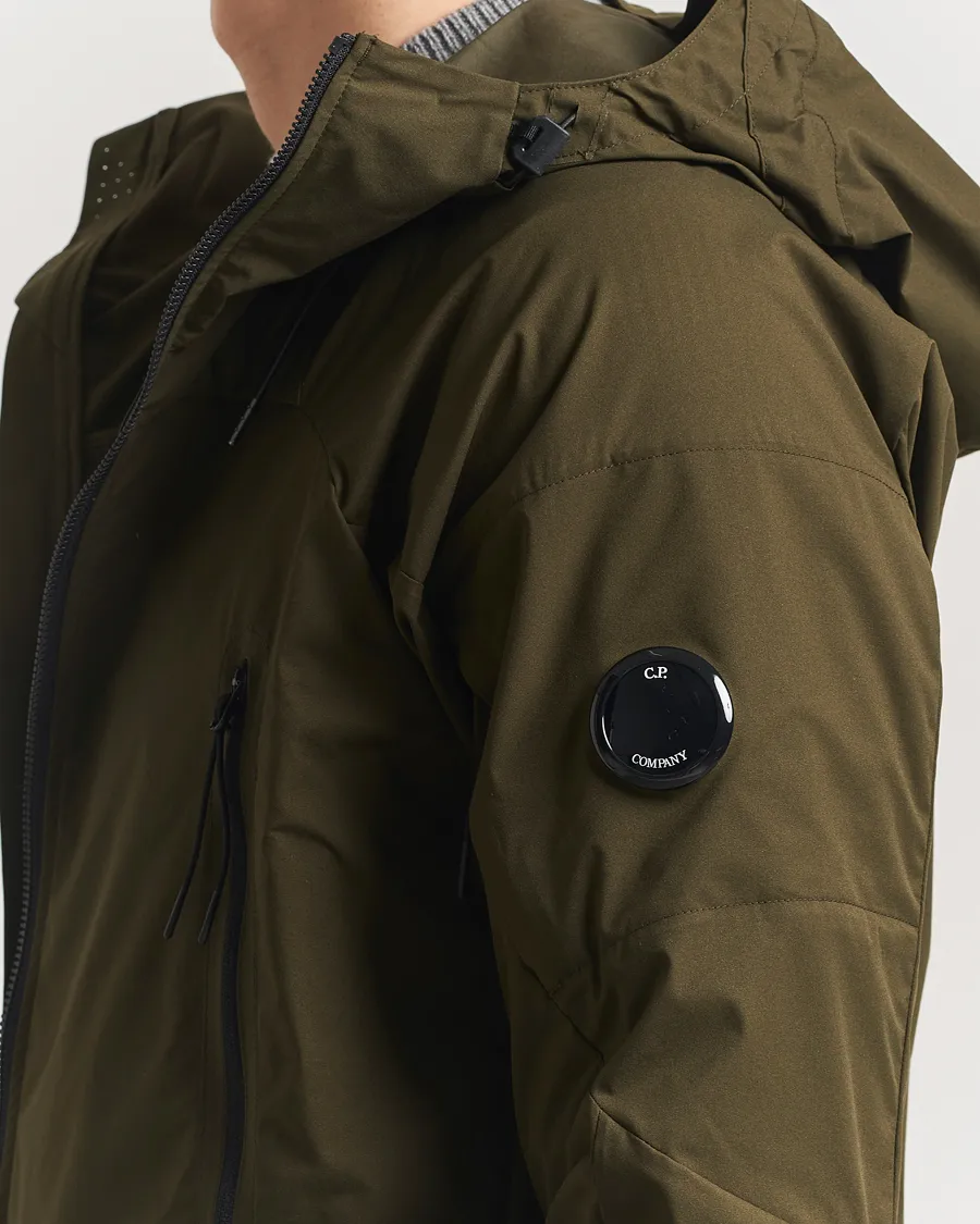 Pro-Tek Lens Hooded Jacket Olive