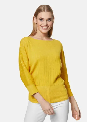 Pullover mit Effektgarn