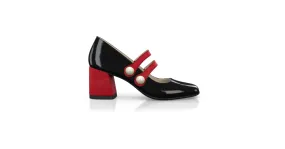 Schuhe mit quadratischem Absatz
