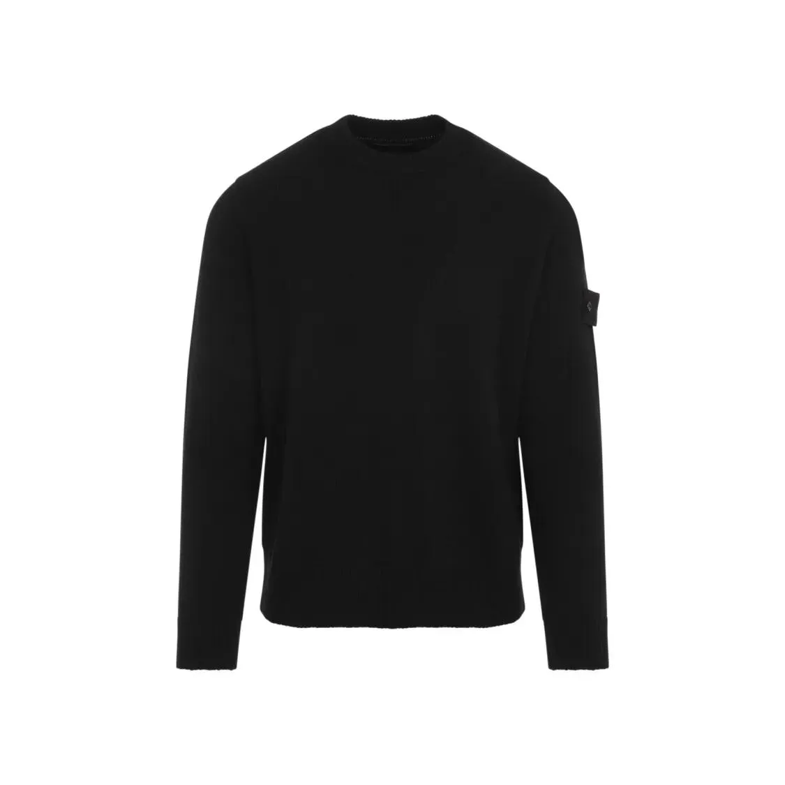   Stone Island  Black Virgin Wool Rws Sweater Black  Pullover 