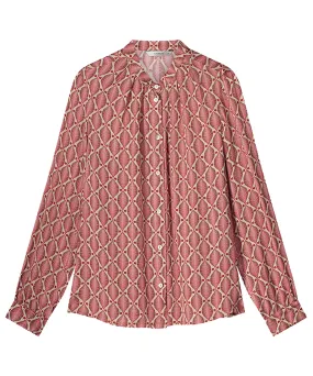Summum Bluse Allover-Druck
