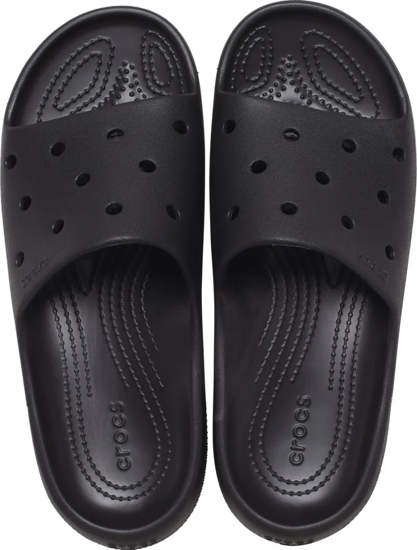 Unisex-Hausschuhe Crocs CLASSIC Slide V2 schwarz