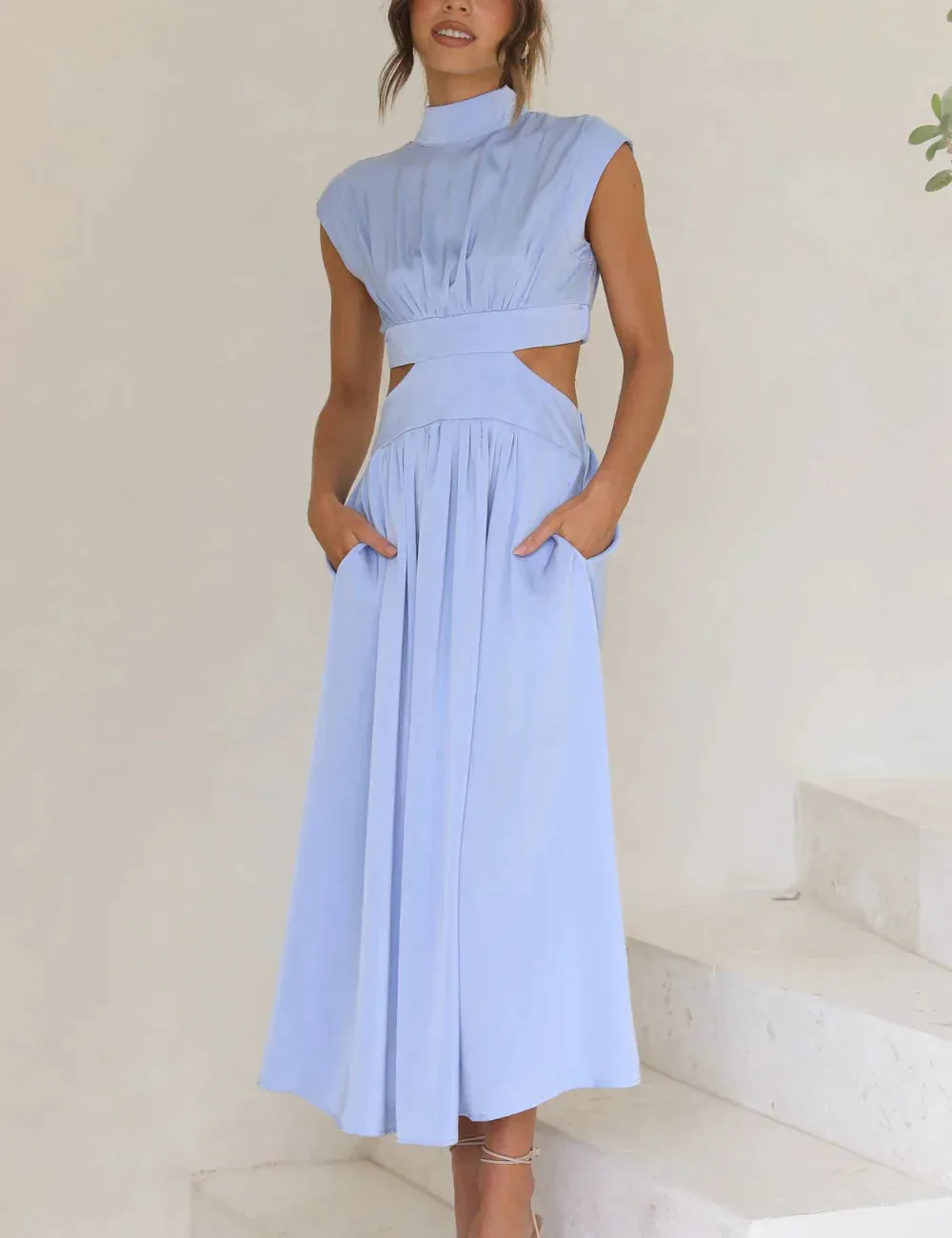 Valentina – Elegantes Kleid mit Taschen