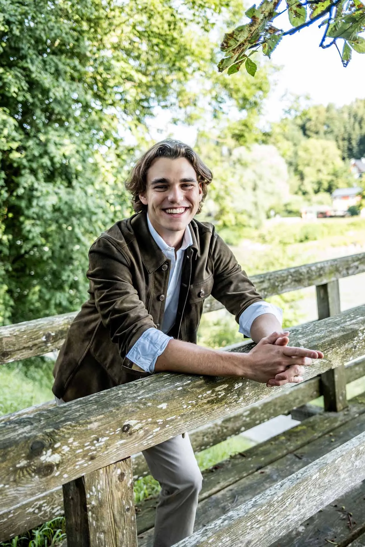 Ziegenleder Hemd Herren “Samy”, kabok