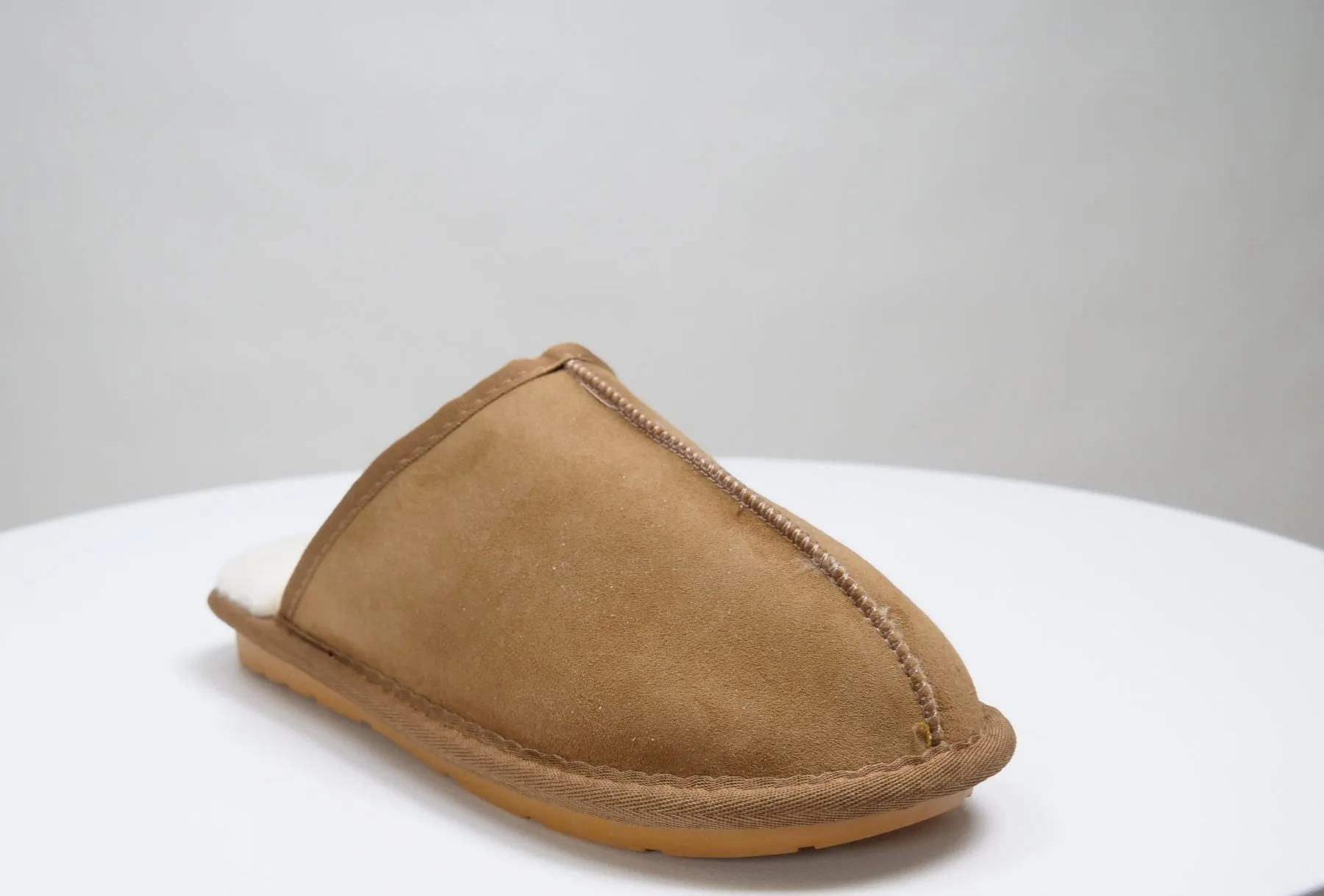 ZXS-601 Hausschuhe - Lammvelours - Accessoires - Kamel